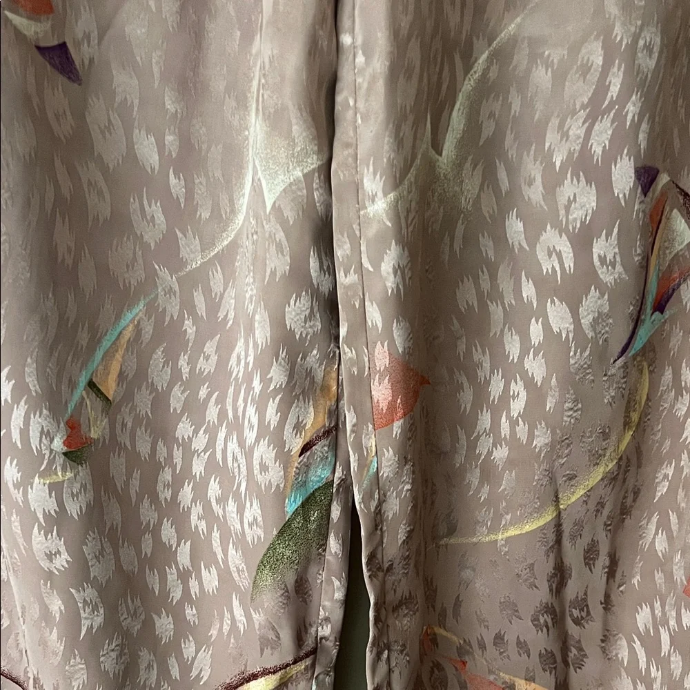 Vintage Abstract Patterned Pants - Picture 4 of 5